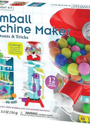 Thames & kosmos gumball machine maker lab stem темз н космос машина для видачі цукерок конструктор