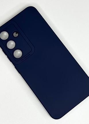 Чехол silicone case samsung galaxy s25 plus (midnight blue)