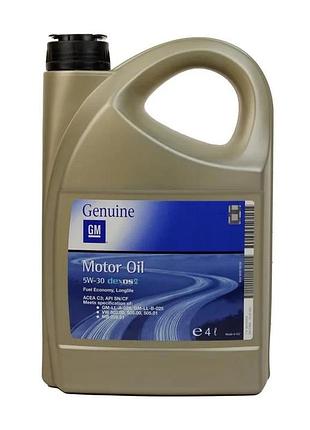 Моторное масло gm dexos 2 5w-30 (4л)