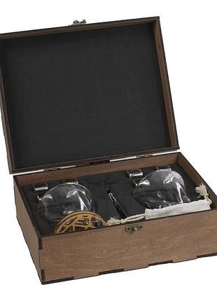Подарунковий набір moltis relax whisky stones для чоловіків, quadro 8 шт охолоджуючих кубиків (mr-1006) 10067