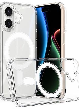 Оригинальный прозрачный чехол clear case with magsafe iphone 17