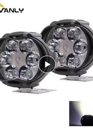 Додаткова 6 led лампа водонепроникна допоміжна фара зовнішній прожектор