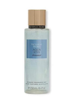 Спрей для тіла з шимером victoria's secret aqua kiss shimmer fragrance mist