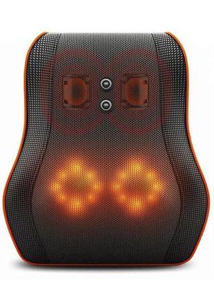 Электрический массажер moltis relax also today mrat-654 – массажная подушка с подогревом для шеи, спины и тела 10039