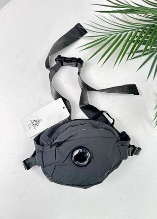Бананка сумка cp company, месенджер сп компані чорна, сумка хакі, сіра cp company
