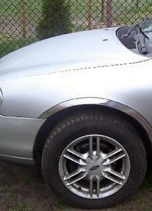 Накладки на арки из нержавейки (4 шт) для ford mondeo 2000-2007 гг