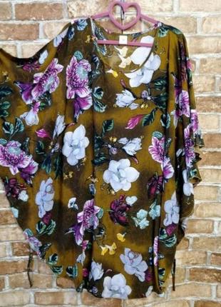 Шикарна натуральна блуза в стилі бохо