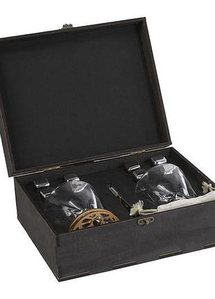 Подарочный набор moltis relax whisky stones для мужчин, quadro 8 шт охлаждающих кубиков (mr-1004) 10065