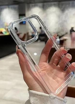 Оригінальний прозорий чохол iphone 16 pro
