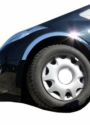 Накладки на арки из нержавейки (4 шт) для mercedes a-сlass w169 2004-2012 гг