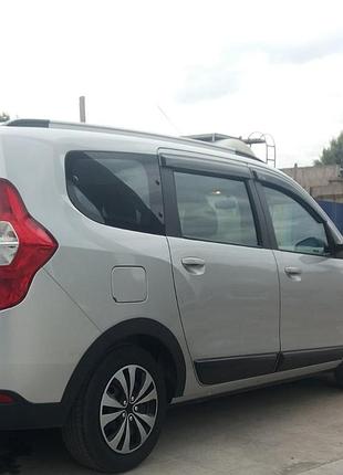 Расширители арок (4 шт, черные) для dacia lodgy 2012-2022 гг