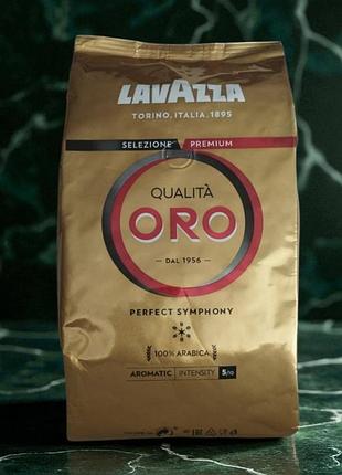 Lavazza qualita oro 1кг кофе в зернах лавацца оро арабика 100%
