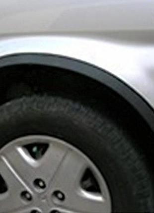 Расширители арок (4 шт, черные) для honda hr-v 1998-2006 гг