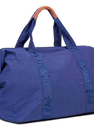 Сумка для мам childhome mommy bag signature navy