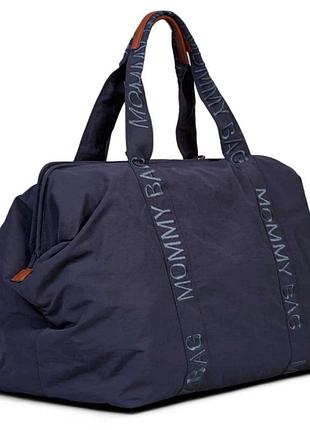 Сумка для мам childhome mommy bag signature antracite