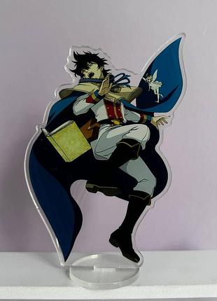 Акриловая фигурка по аниме чёрная клевер black clover юно burakku kurōbā