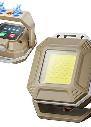 Фонарик брелок аккумуляторный. led cob + красный свет, на магните, 14 режимов освещения.