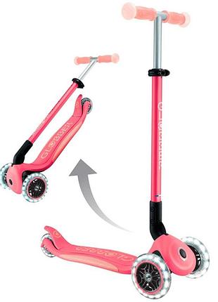 Складной самокат globber elite pink