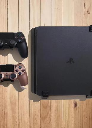 Настенный держатель для playstation 4 slim черный
