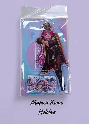 Акриловый стенд hololive houshou marine 15 см