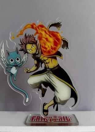 Акрилова фігурка по аніме фейрітейл хвіст феї fairy tail нацу драгніл