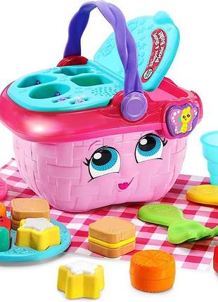 Уцінка leapfrog shapes and sharing picnic basket 80-603600 stem ліпфрог кошик для пікніка ігровий набір