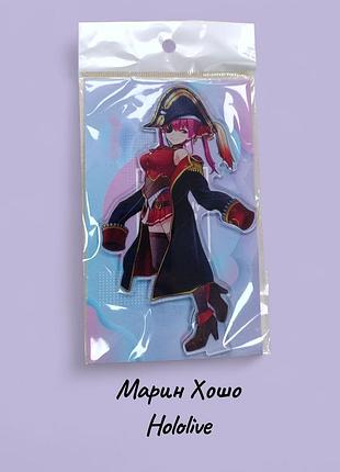 Акриловый стенд hololive houshou marine 15 см