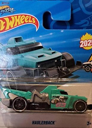 Hot wheels 2025 hot trucks haulerback 3/10 42/250 hyx68 хаулербек евакуатор машинки базові колекційні хот вілс