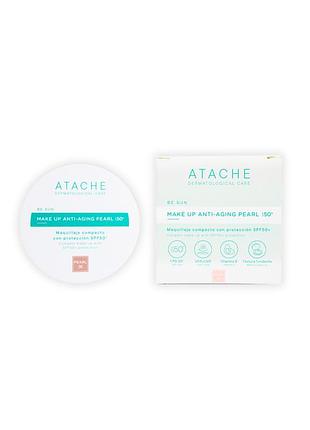 Антивозрастной тонирующий кушон atache make up antiaging pearl spf50+ 12 г