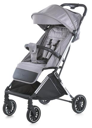 Детская прогулочная коляска el camino me 1129 link silver striped