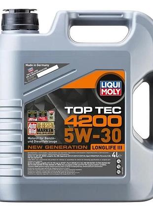 Моторное масло liqui moly top tec 4200 5w-30 (4л)