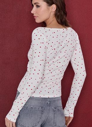 Лонгслів топ в рубрик sinsay 2