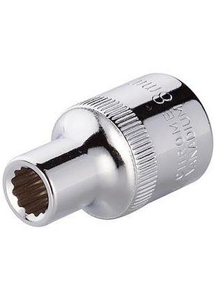 Головка 8х38 мм 1/2 12-гр. intertool (et-0208)