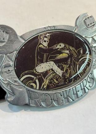 Винтажная пряжка d.vicente rockers elvis presley mexico пряжка rocker рокерский ремень байкерский ремень
