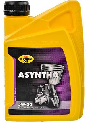 Масло моторное kroon oil asyntho синтетика 5w30 1л (31070)