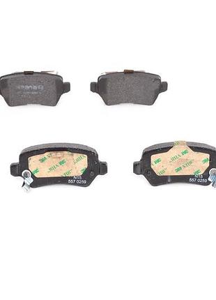 Задние тормозные колодки мерива а bosch (0 986 494 654)