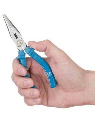 Довгогубці 160 мм прямі intertool (ht-0121) 5