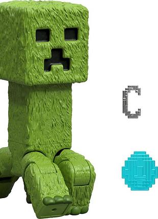 Игровая фигурка крипер из майнкрафт оригинал mattel minecraft movie creeper