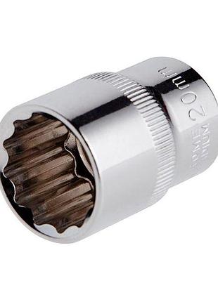 Головка 20×38 мм 1/2 12-гр. intertool (et-0220)