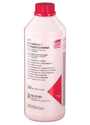 Антифриз красный концентрат g12 (канистра 1,5л) febi (01381)