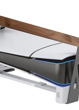 Кріплення під стіл для ps5 pro / slim / fat горизонтальне oivo vg-p5317d-pro