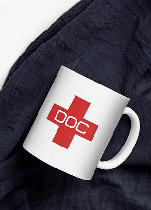 Кружка для боевого медика всу. чашка doc (док)