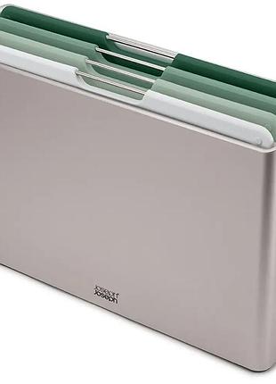 Набор из 4-х разделочных досок джозеф джозеф joseph joseph folio cutting board set large 60197 оригинал