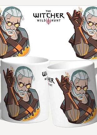 Чашка/кружка в стиле "ведьмак / the witcher" арт. 1467