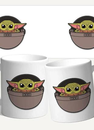 Чашка "маленький йода" — стильний подарунок фанату star wars