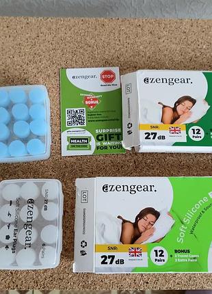 Силіконові беруші azengear (12 пар) для сну та плавання — ціна 400 грн ...