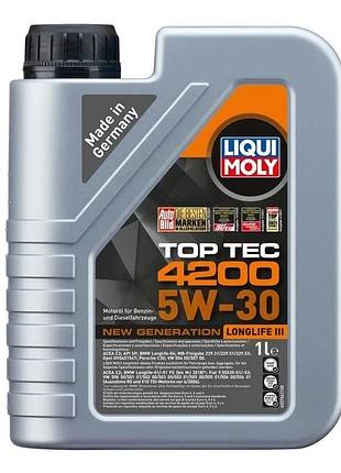 Моторное масло liqui moly top tec 4200 5w-30 (1л)