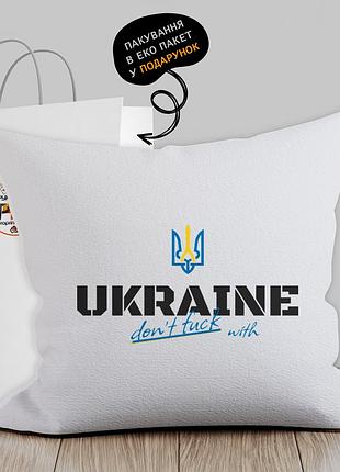 Подушка з зображенням ukraine