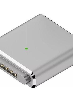 Магнітний адаптер живлення type-c на magsafe 3 pd 100w 20v/5a перехідник для apple macbook a2681 a2442