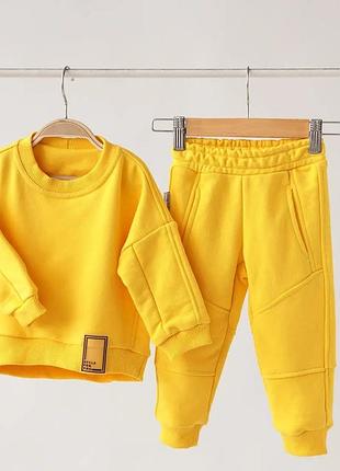Спортивный костюм magbaby verner 80см 1рик желтый